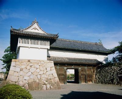 写真：佐賀城の城門