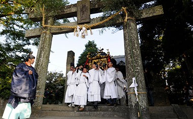 写真：園部くんちの様子