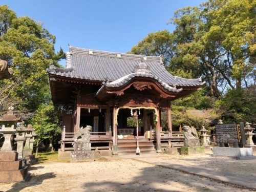 写真：神社の外観の写真