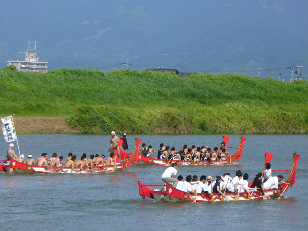 遣唐使船レースの写真