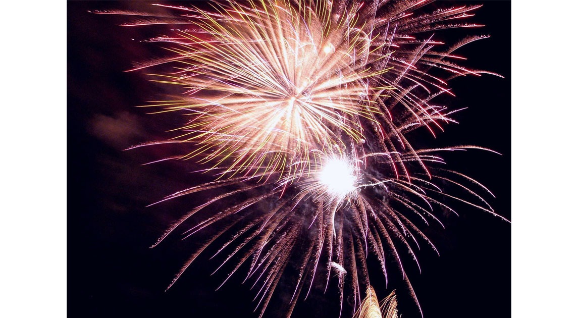 写真：打ち上げ花火