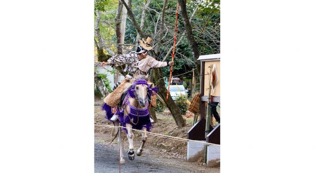 写真：おくんち(妻山神社)