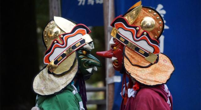 写真：琴路神社秋祭り