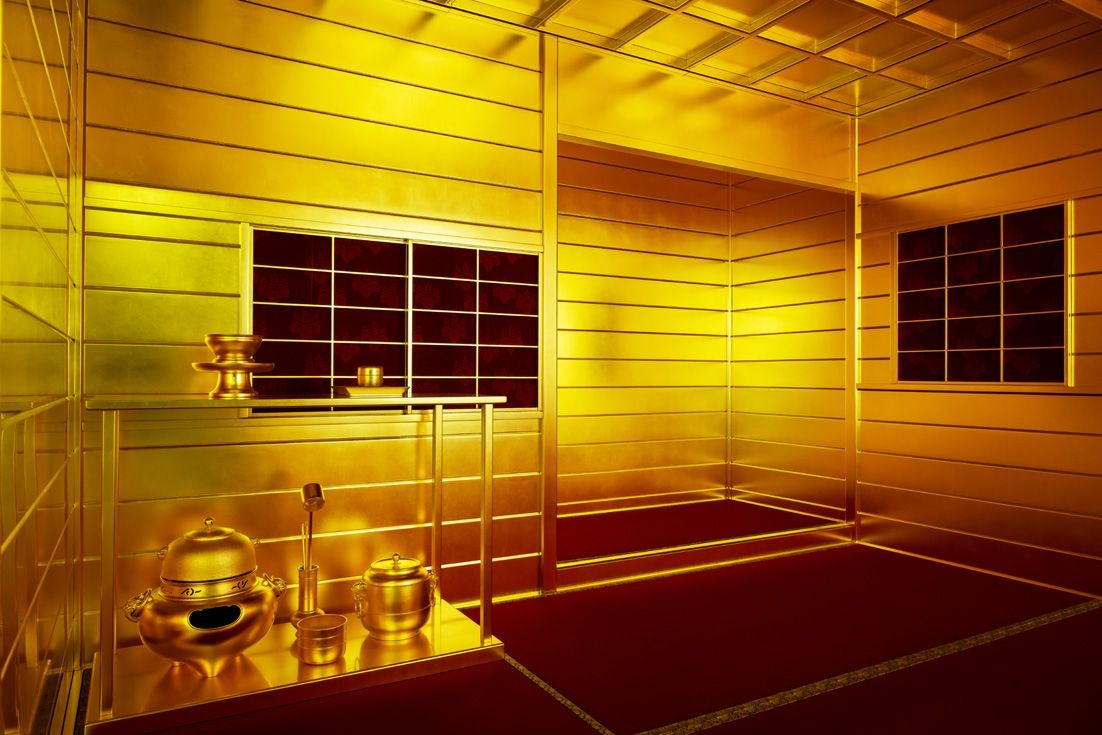 【画像】黄金の茶室