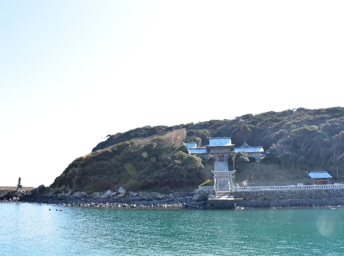 【画像】田島神社を遠景から見た画像