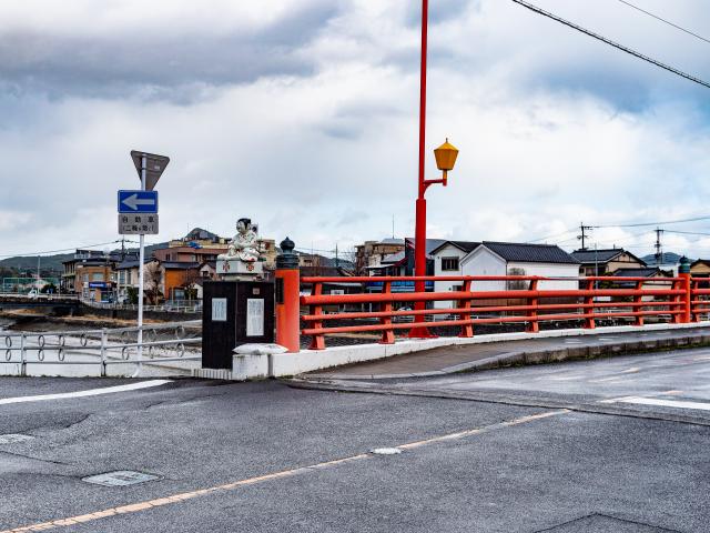 写真：延命橋(伊万里市街地)