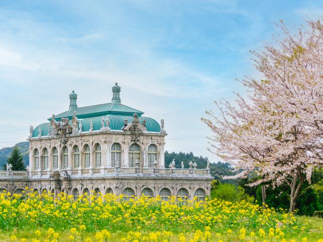 写真：有田ポーセリンパーク（桜）