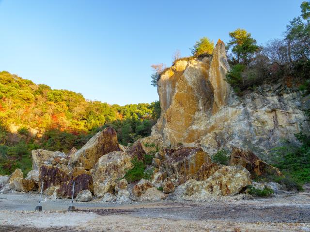 写真：泉山磁石場