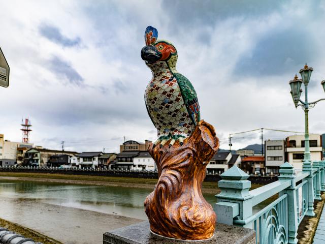 写真：相生橋(伊万里市街地)