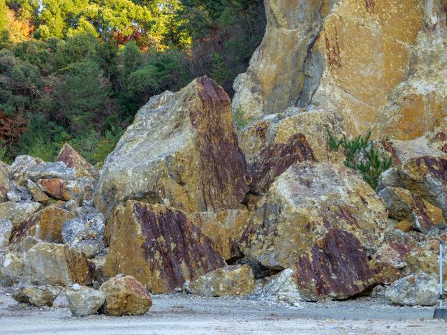 写真：泉山磁石場