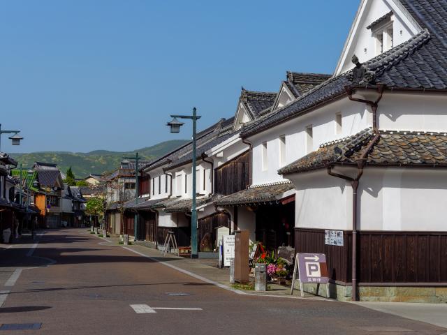 写真：塩田津の町並み