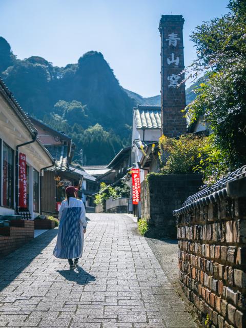 写真：大川内山の風景