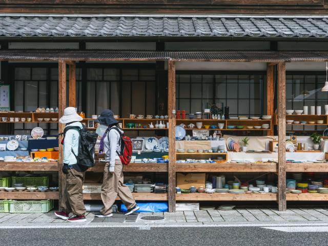 写真：有田陶器市