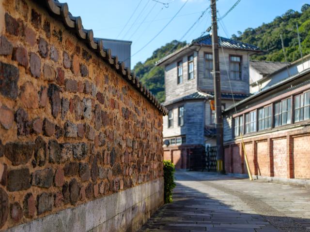 写真：有田のまちなみ