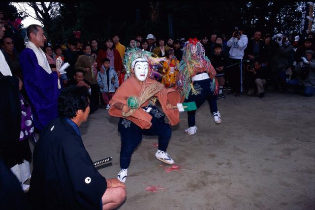 画像:竹崎観世音寺修正会鬼祭の写真