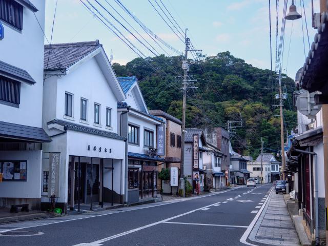 写真：有田のまちなみ