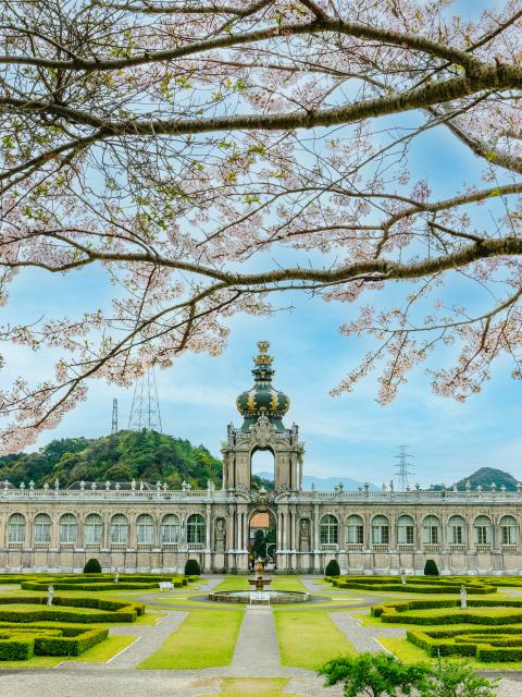 写真：有田ポーセリンパーク（桜）