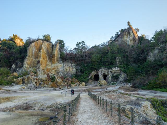 写真：泉山磁石場