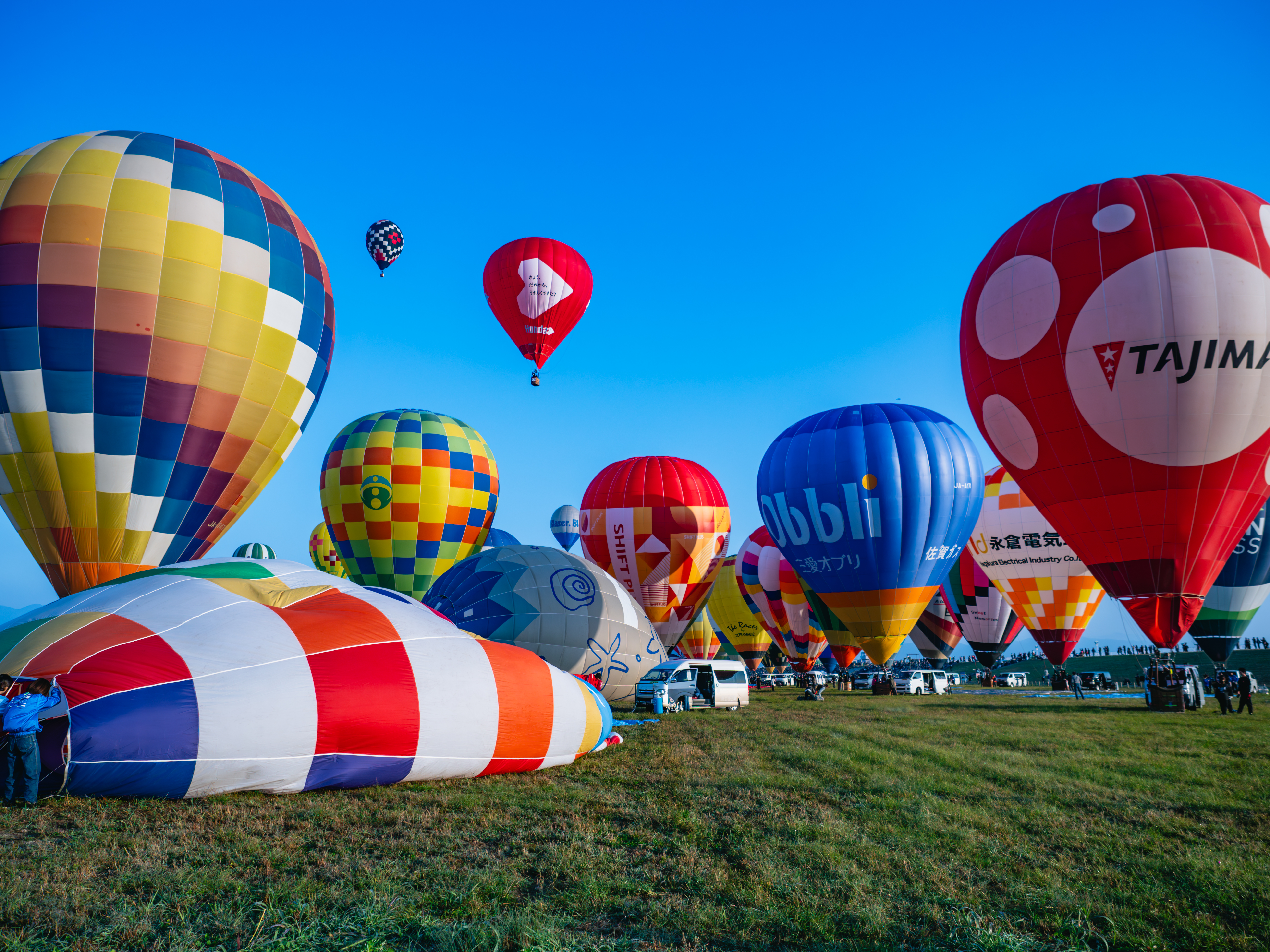 写真：佐賀インターナショナルバルーンフェスタ(バルーン競技)