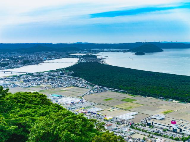 写真：鏡山