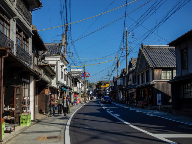 写真：有田のまちなみ