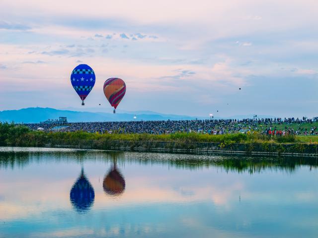 写真：佐賀インターナショナルバルーンフェスタ(バルーン競技)