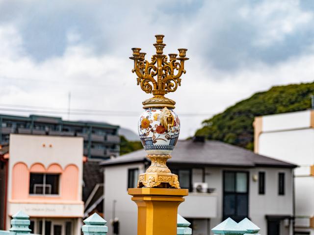 写真：相生橋(伊万里市街地)