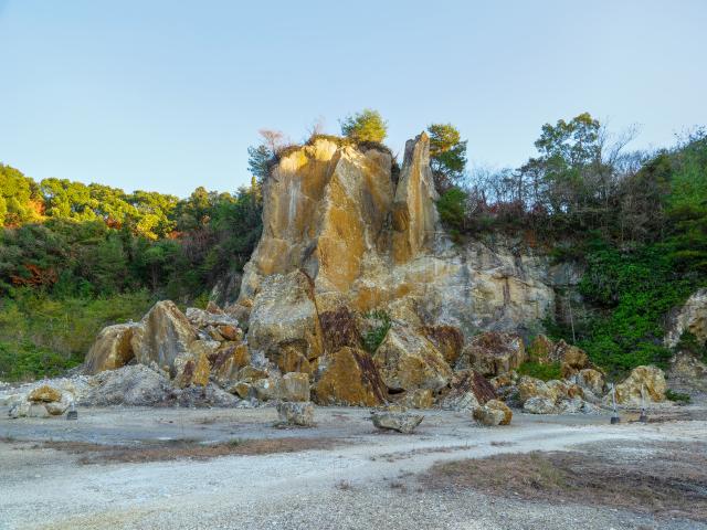 写真：泉山磁石場