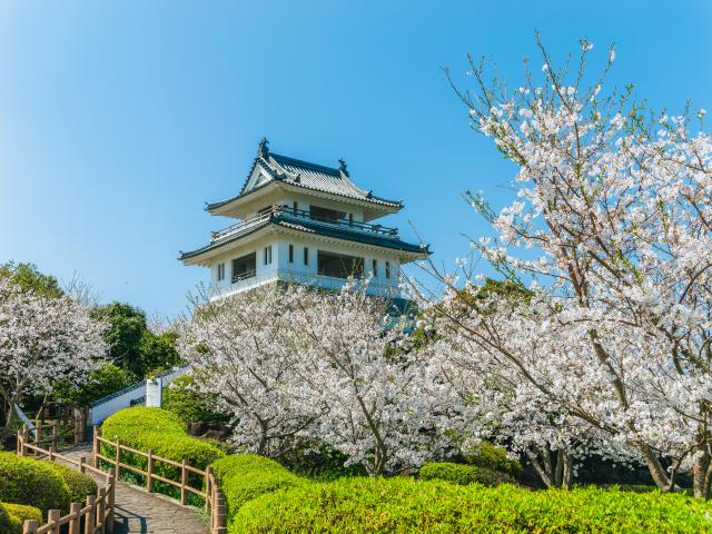 写真：竹崎城址展望台公園