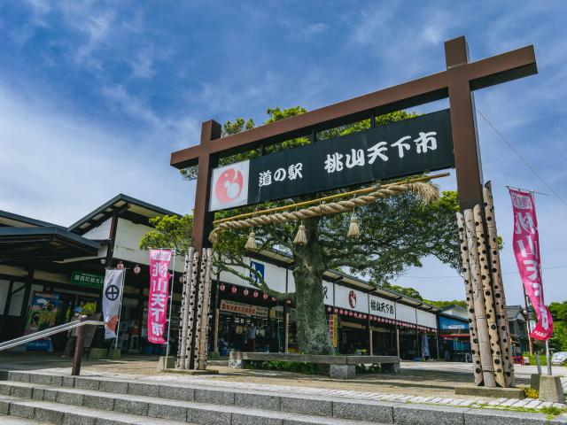 写真：道の駅「桃山天下市」