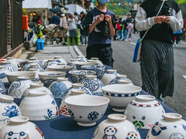 写真：有田陶器市