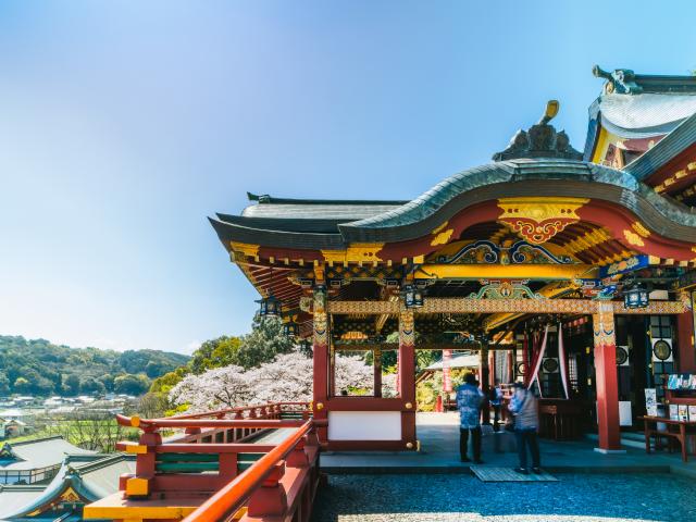 写真：祐徳稲荷神社（桜）