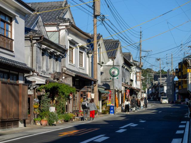 写真：有田のまちなみ