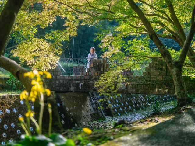 写真：大川内山の風景