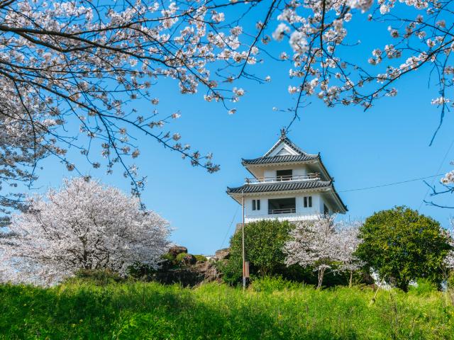 写真：竹崎城址展望台公園