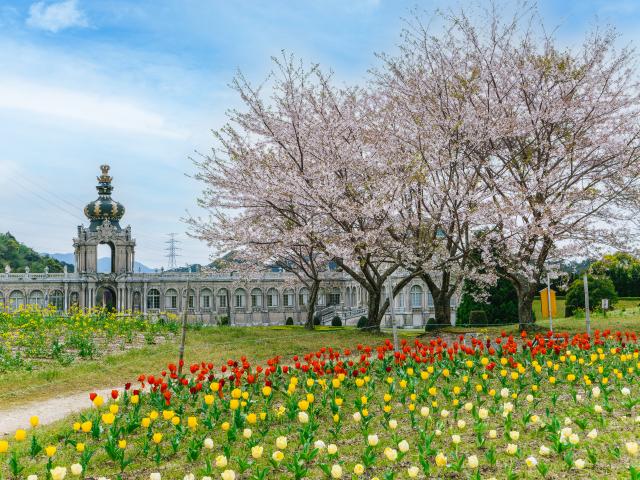 写真：有田ポーセリンパーク（桜）