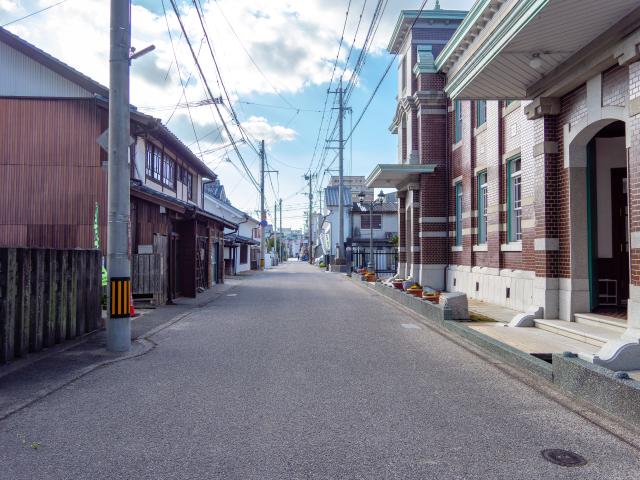 写真：柳町のまちなみ