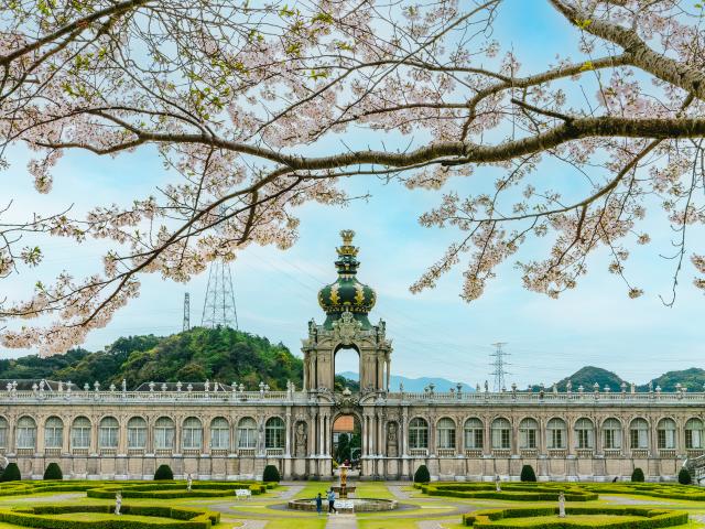 写真：有田ポーセリンパーク（桜）