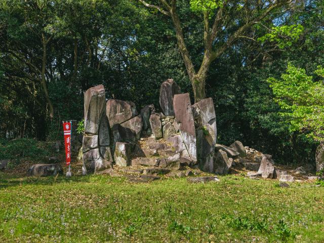 写真；須古城跡