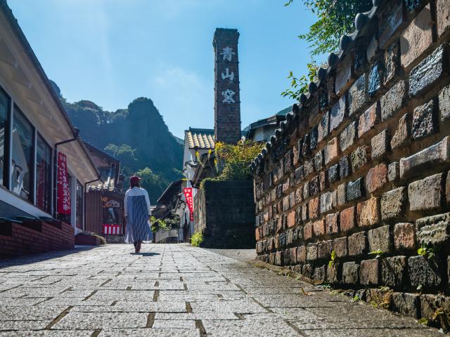 写真：大川内山の風景