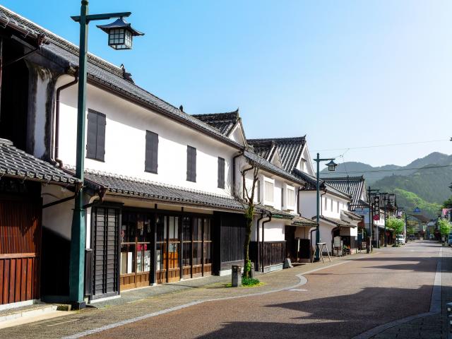 写真：塩田津の町並み