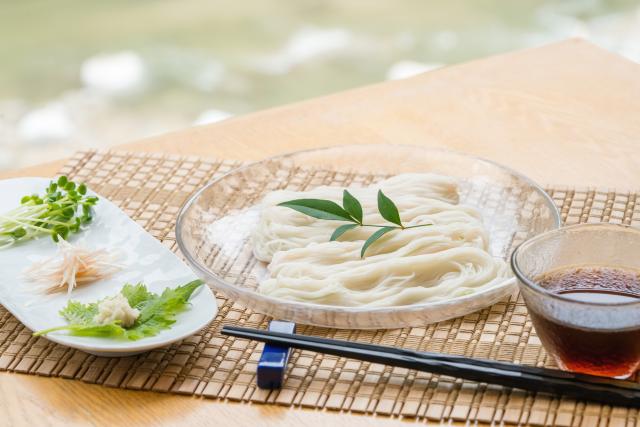 写真：神埼そうめん