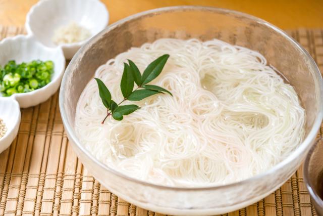 写真：神埼そうめん