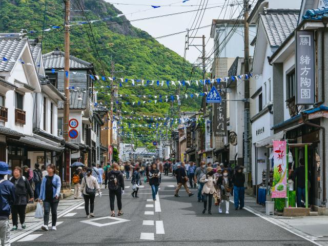 写真：有田陶器市