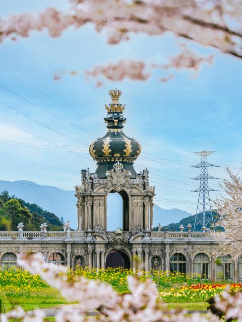 写真：有田ポーセリンパーク（桜）