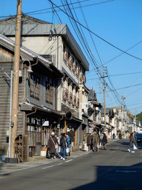 写真：有田のまちなみ