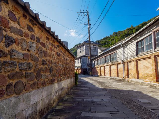 写真：有田のまちなみ