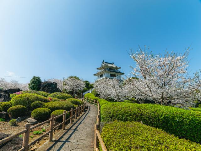 写真：竹崎城址展望台公園