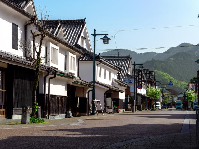 写真：塩田津の町並み