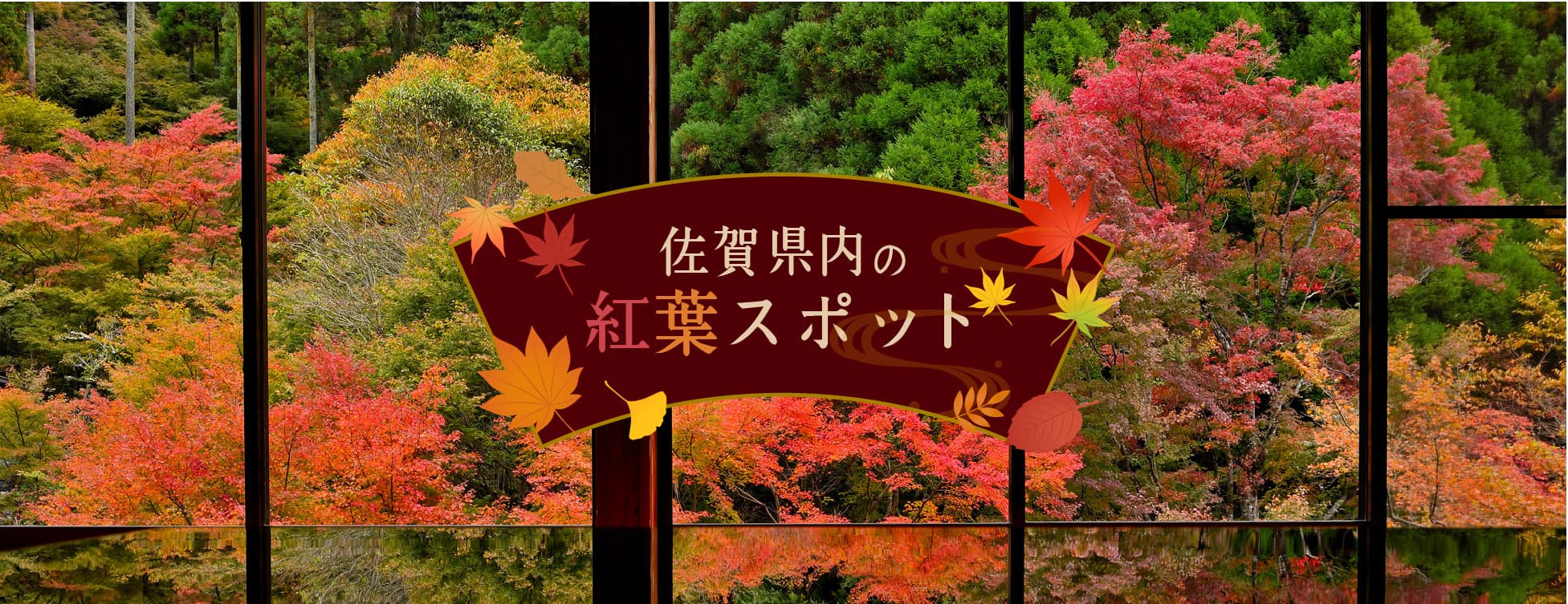 画像：佐賀県内の紅葉スポット